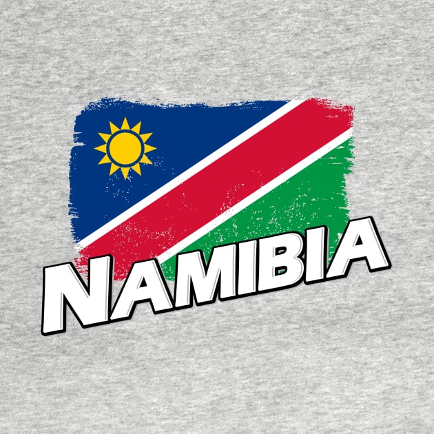 Namibia flag by PVVD